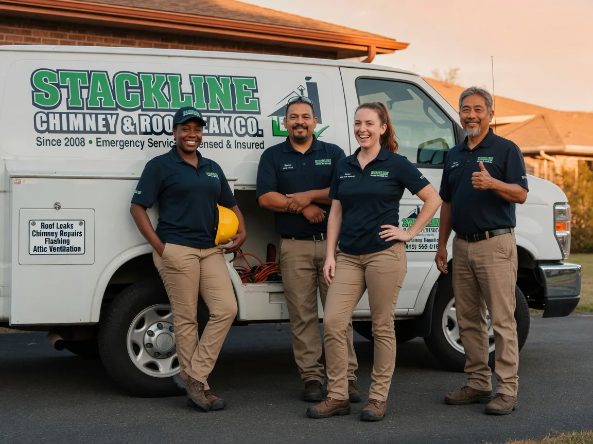 Chimney flashing repair company in Westport, PA